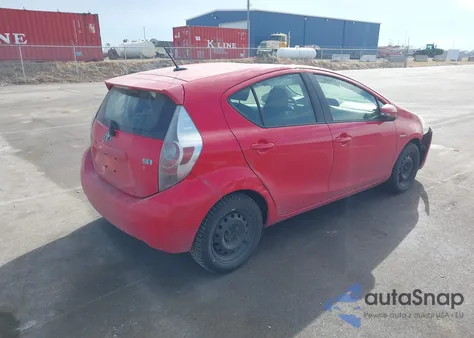 2013 Toyota Prius C Three z USA, uszkodzony, nr VIN JTDKDTB39D1540436